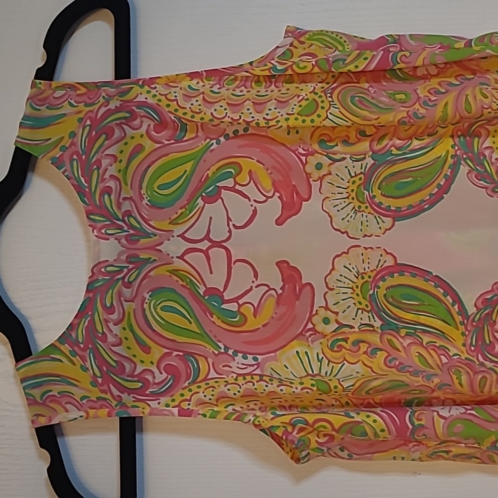 Lilly Pulitzer 100% Silk Tank